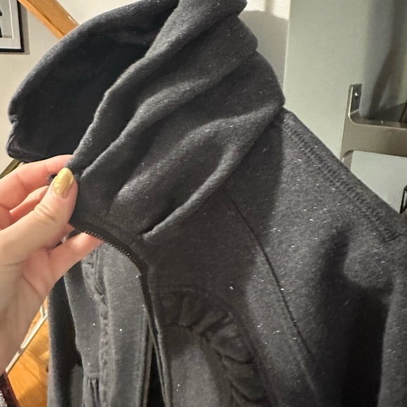RARE-🍋 Lululemin Scuba Grey with SPARKLE!! 🍋 - Picture 4 of 9